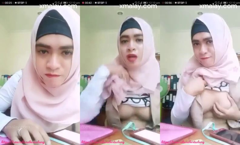 Cewek Melayu Tudung boobs